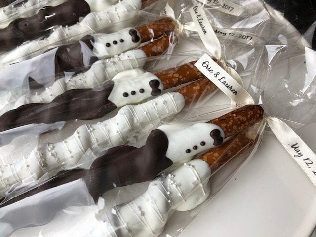 Bride and Groom Pretzels Bride and Groom Pretzels