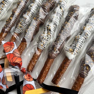 Nba Candy Basketball Caramel Chocolate Pretzels One Dozen, Basketball Team ...