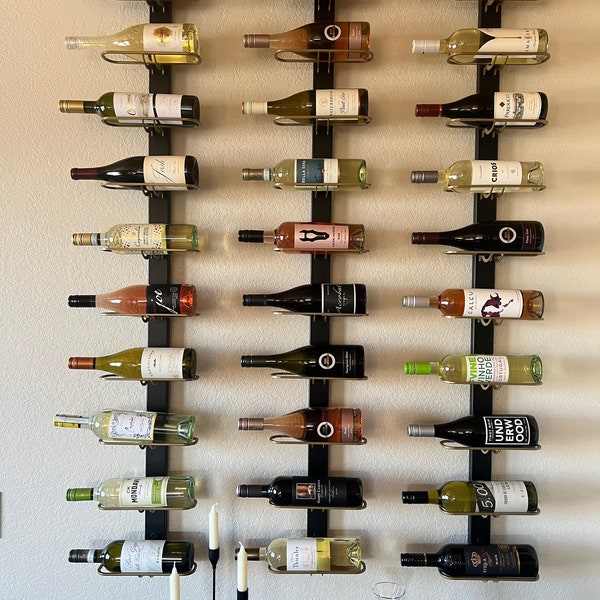 Wall Wine Rack Etsy
