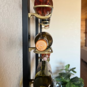 Wall Mount Wine Rack - Etsy