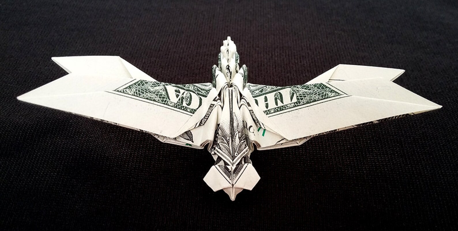 Dollar Origami DRAGONFLY Wings Charm 3D Gift Money Figurine Etsy