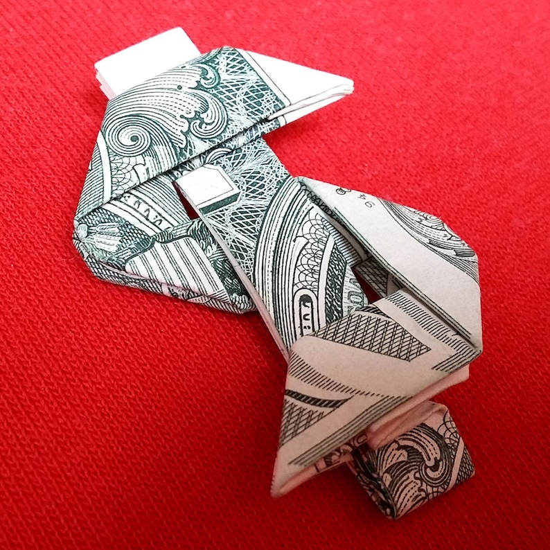 Origami DOLLAR SIGN Charm Money Symbol Handmade USD Art Wall Etsy