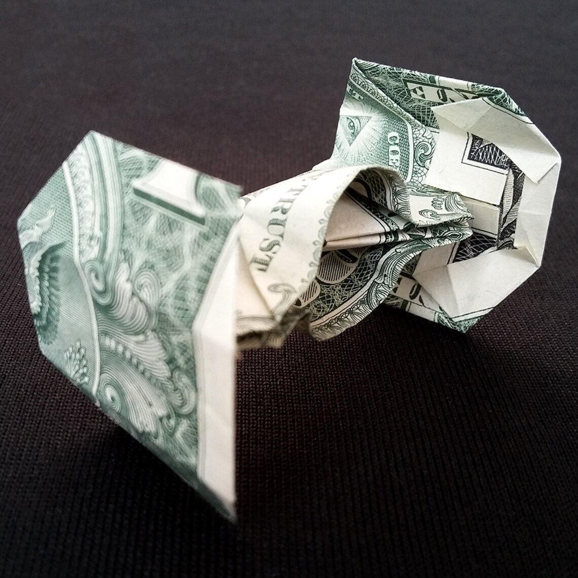 Money Origami Miniature Star Wars Darth Vader's TIE Etsy