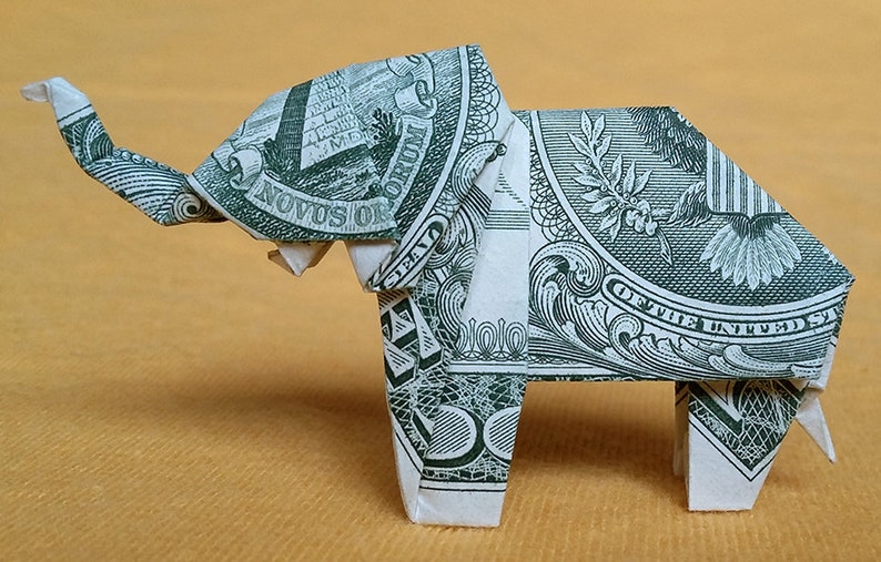 money origami elephant instructions money origami elephant instructions