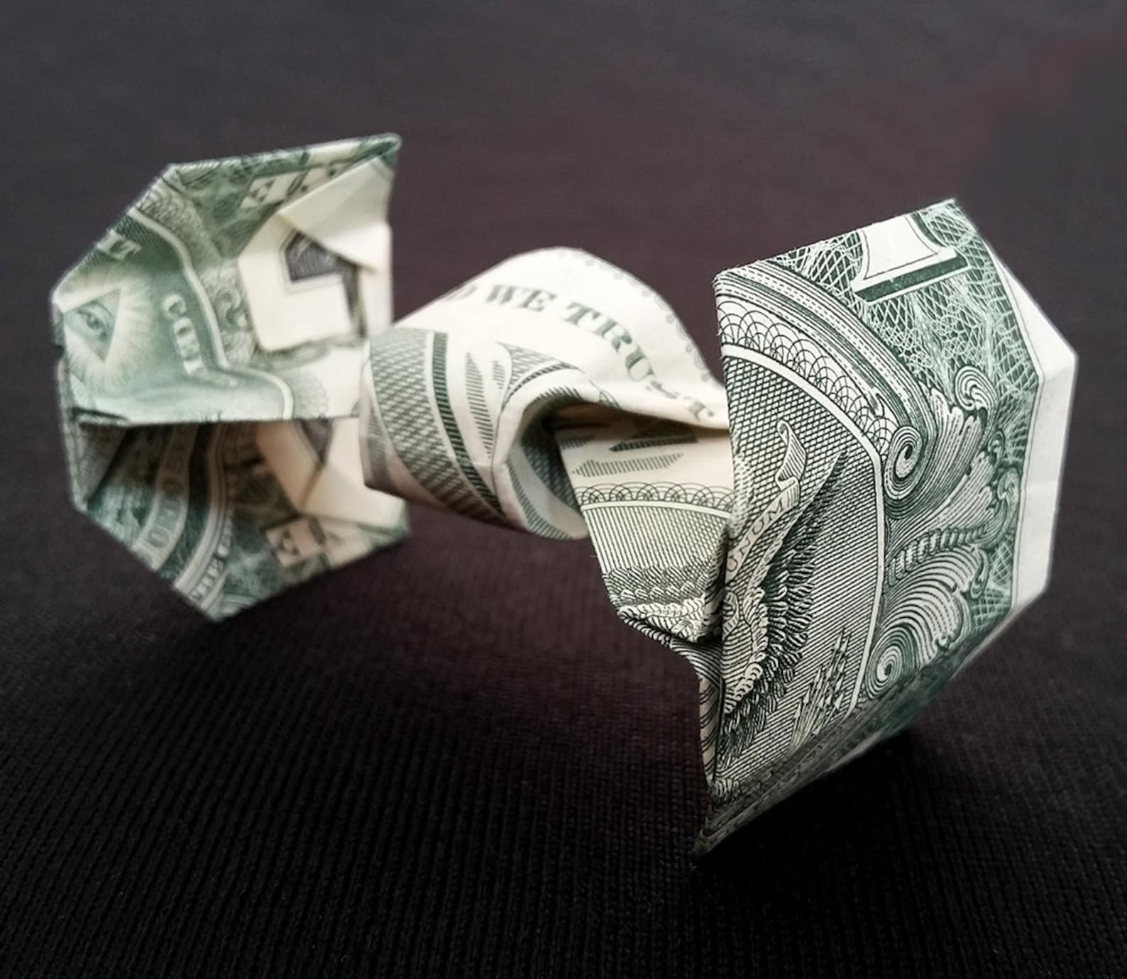 Money Origami Miniature Star Wars Darth Vader's TIE Etsy