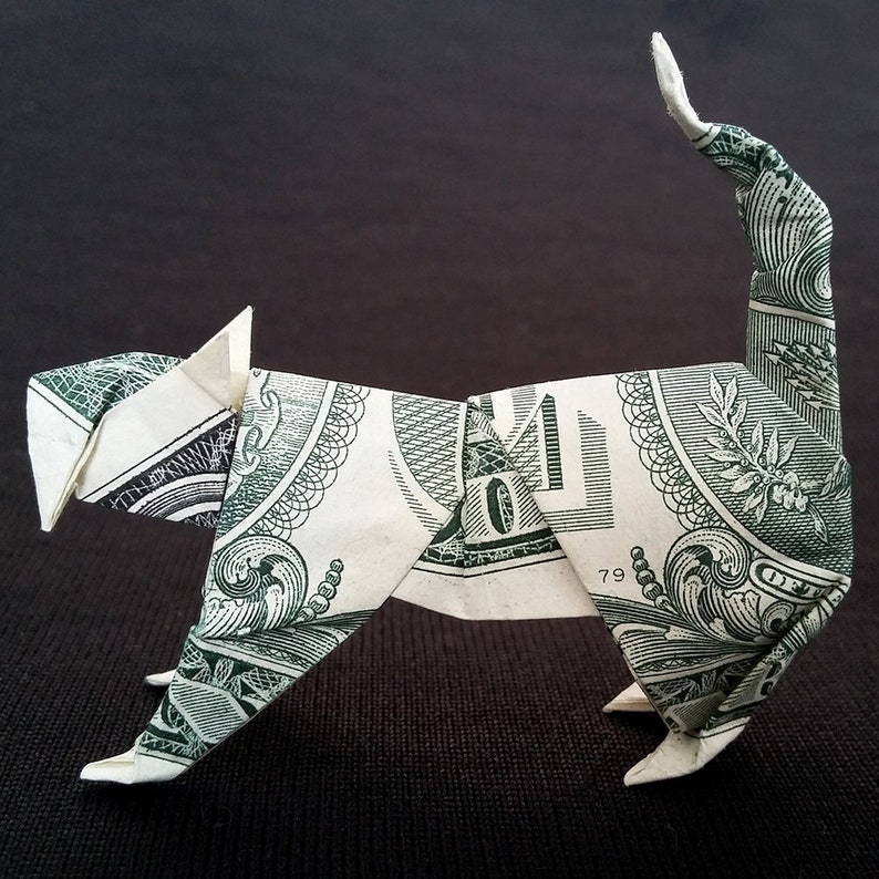 Cat Money Origami / Origami Money Cat v2 (Jo Nakashima) YouTube