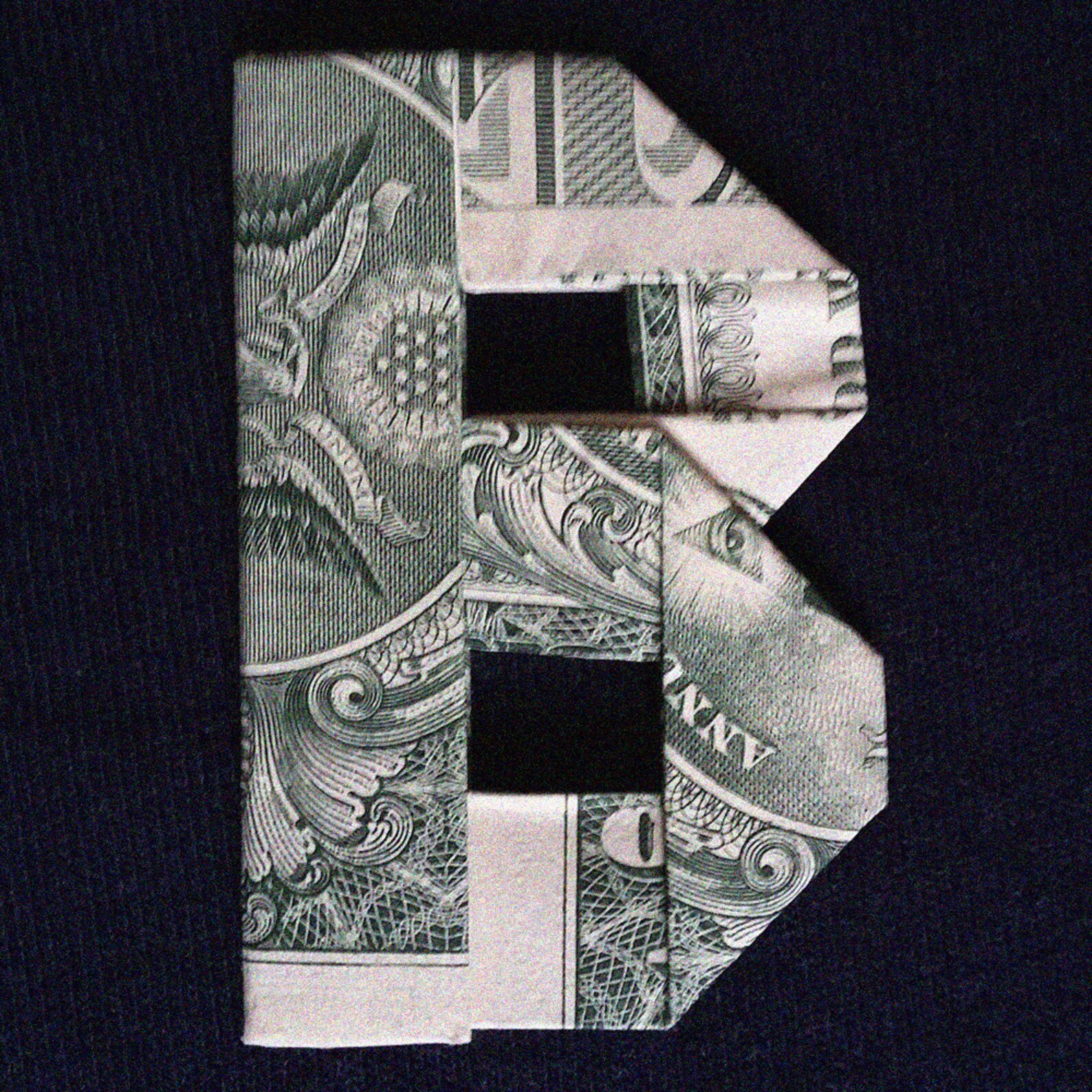 Dollar Origami LETTERS And DIGITS Money Alphabet Folded with Etsy