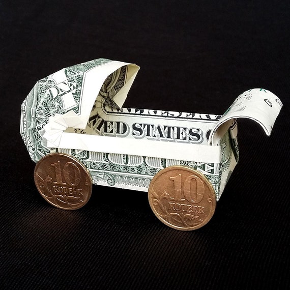 origami baby stroller