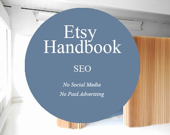 SEA | Seo Handbuch für Etsy | Steigere den Umsatz mit Seo-Tipps | Verkäufer-Handbuch Seo Etsy eBook