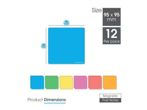 1 x 1 Square Peel & Stick Magnets