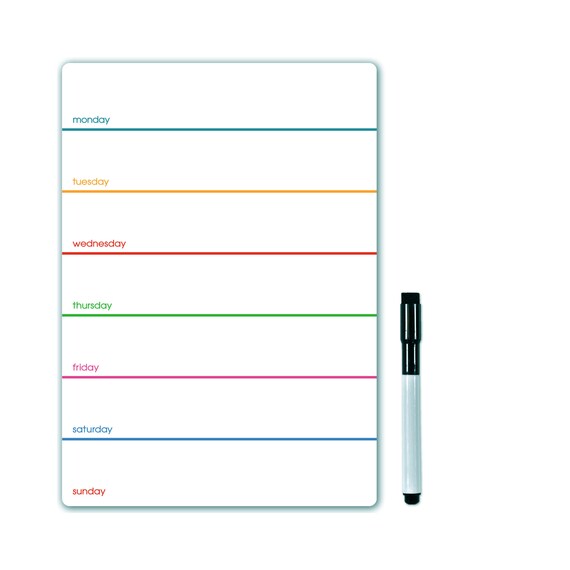 Tableau Blanc Magnétique Souple WhiteBoard Magnet Format A4 210 x