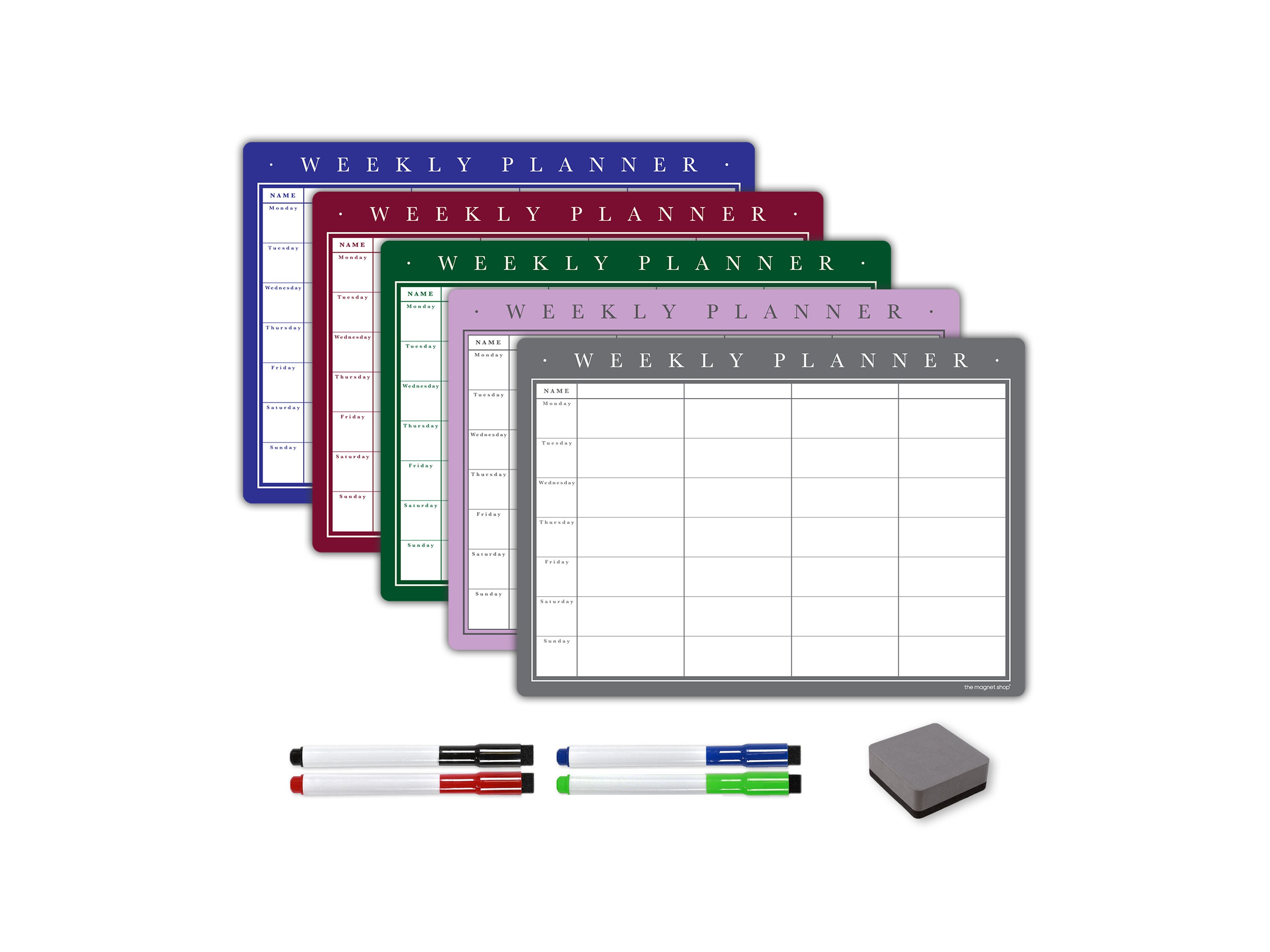 Weekly Planner and Organiser Customisable Etsy