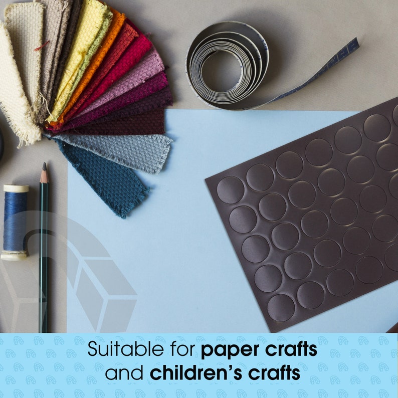 Selfadhesive Circles 25mm Diameter for Crafts by Etsy UK