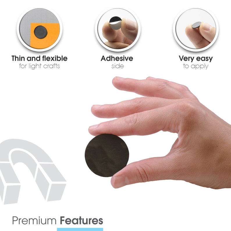 SelfAdhesive Circles 40mm Diameter 24 Pack for Etsy