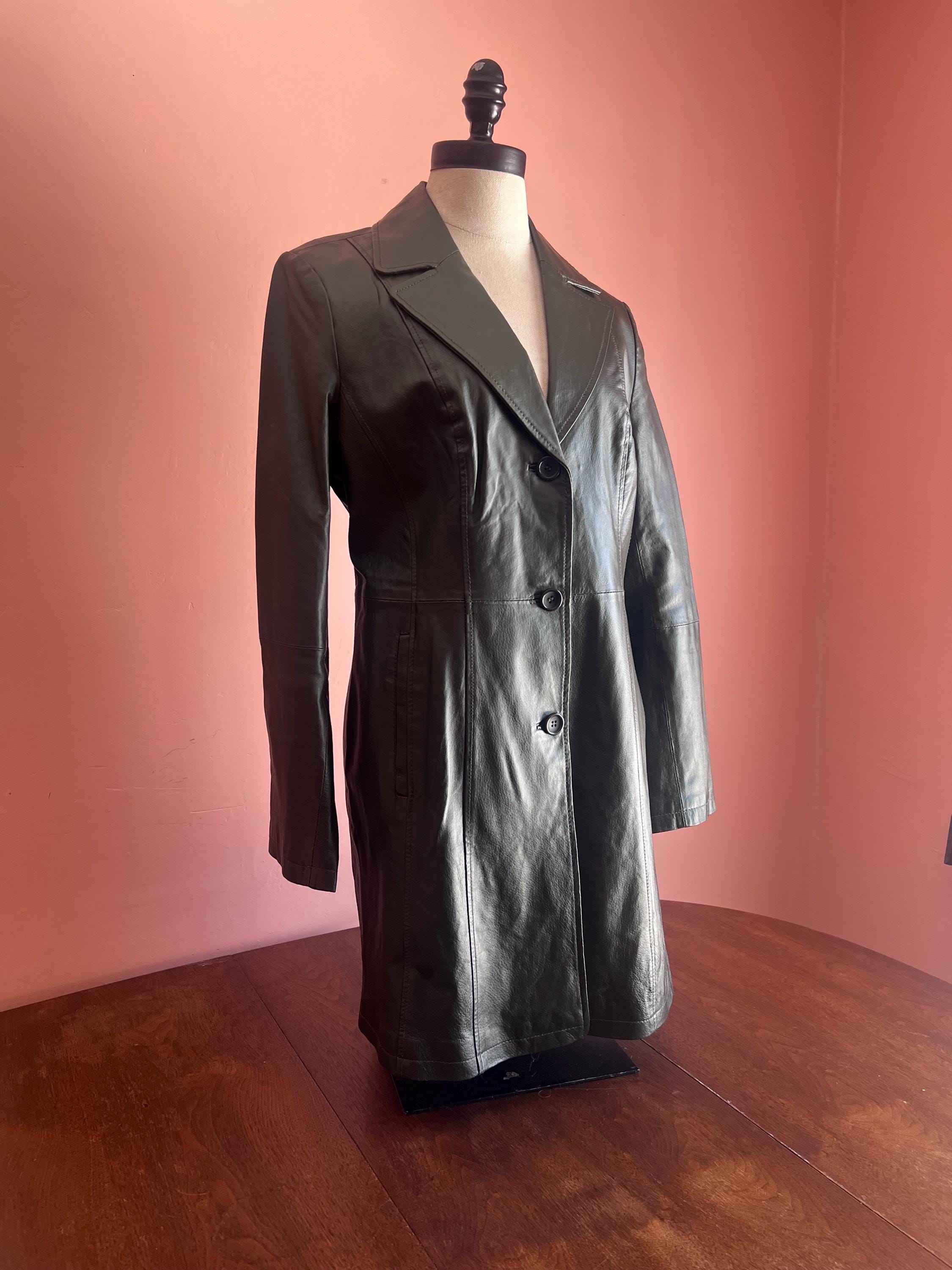 Blazer Chadwicks Rouge Brodé Floral Marron Col Daim - Taille 8, Doublé, Neuf Sans étiquettes