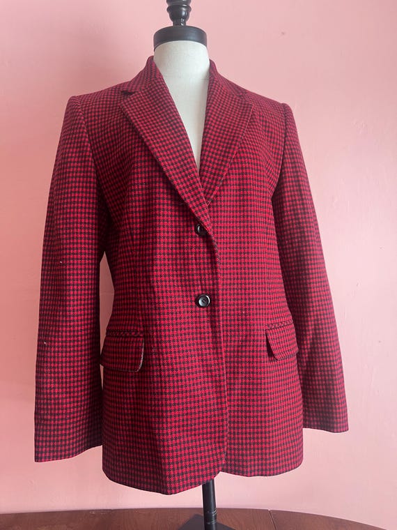 Pendleton Wool Plaid Suit 80s - image 3