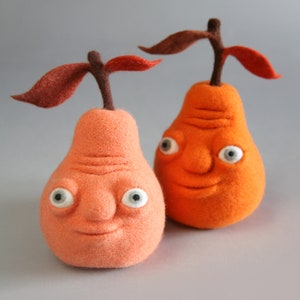 Needle felting tutorial / Pear / Pear and apple image 2