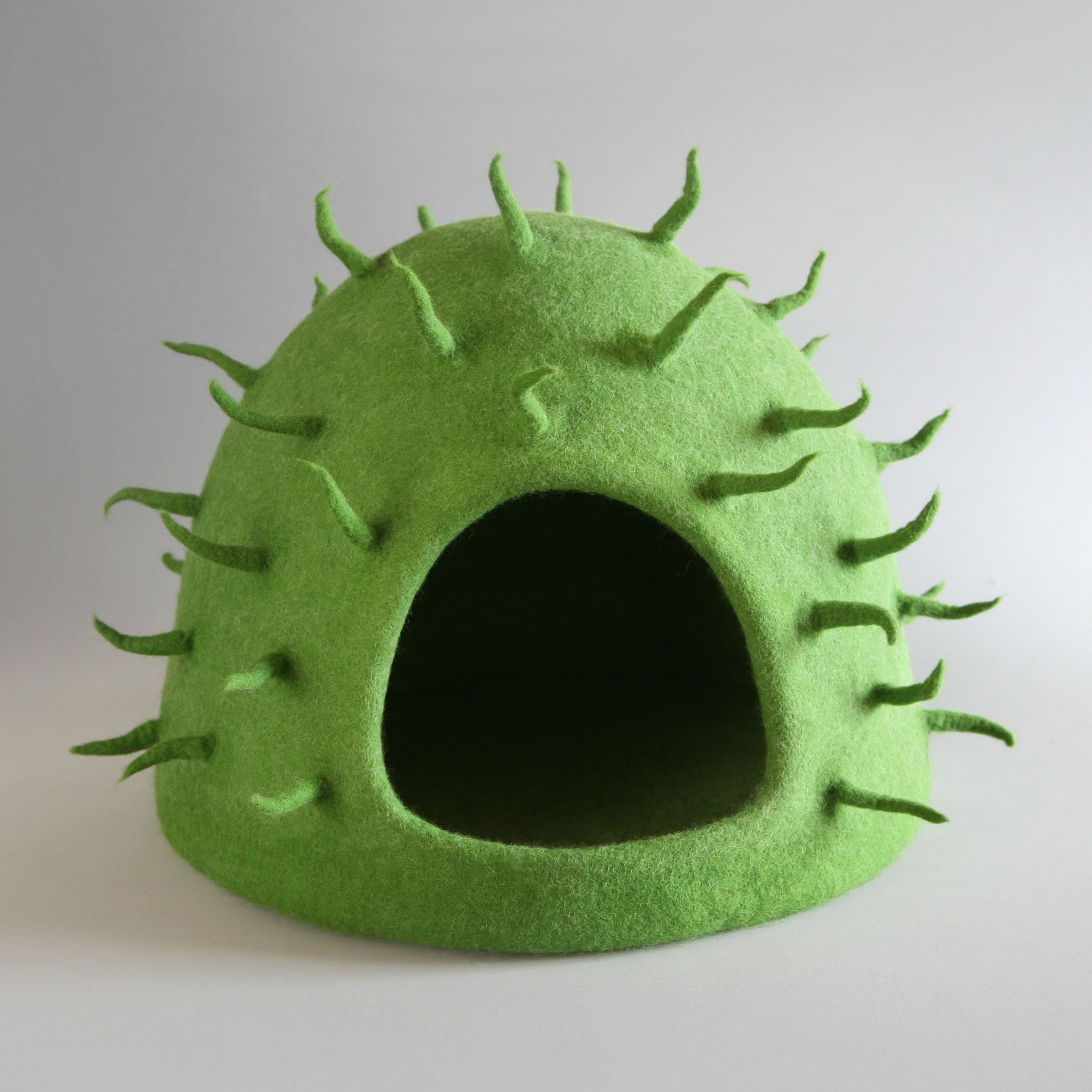 Felt Cat Bed Felt Cat Cave Felted Cat House Pet Bed Felted Etsy