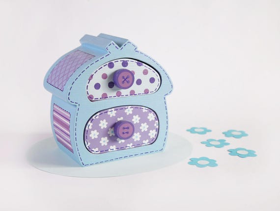 Handmade Whimsical Wooden Jewelry Box: Small Trinket Organizer