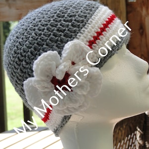 Sock Monkey Crochet Beanie, Original design, MyMothersCorner