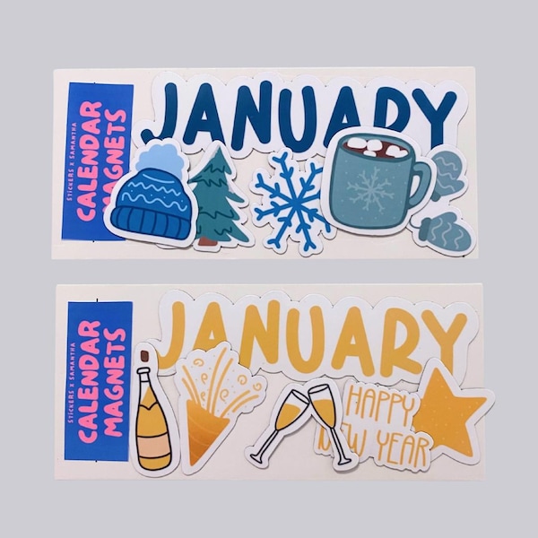 January Icon - Etsy