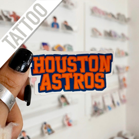 Houston Astros Temporary Tattoo Etsy