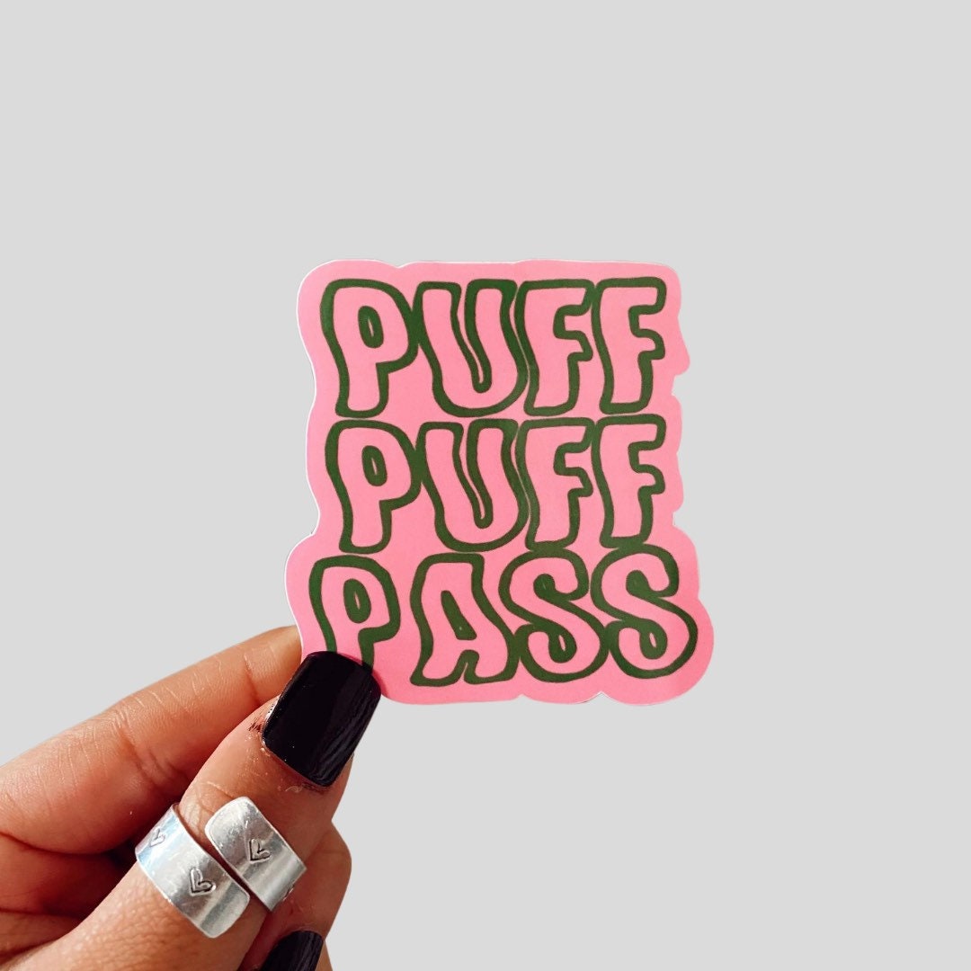 Puff Puff Pass UNFRAMED Print Stoner Wall Art – Designs ByLITA