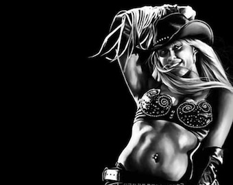 Jessica Alba - Limited Edition Giclee By James Byrne - Celebrity Artwork - Series 1
