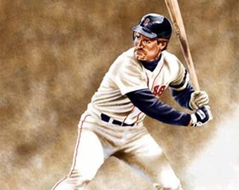 Wade Boggs - Limited Edition Giclee By James Byrne - Boston Red Sox Artwork