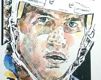 Chris Pronger St. Louis Blues Limited Edition Print By Michael Mellett