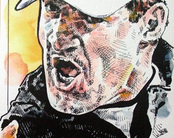 Bill Cowher Pittsburgh Steelers Limited Edition Print By Michael Mellett