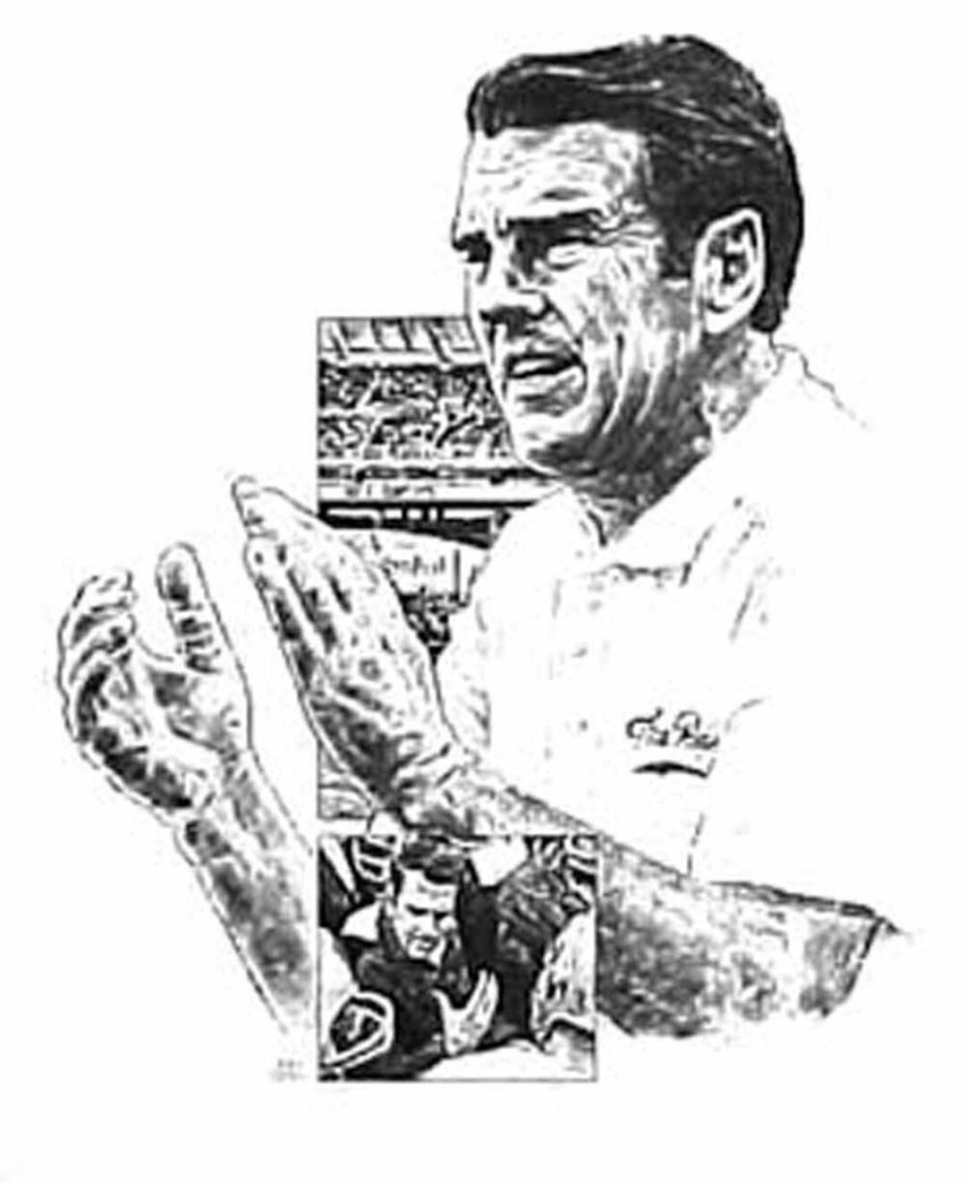 Allen Lithograph Limited Edition Artwork by Michael Mellett Washington Football