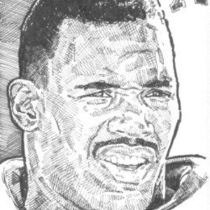 Charles Mann Washington Football Limited Edition Print By Michael Mellett