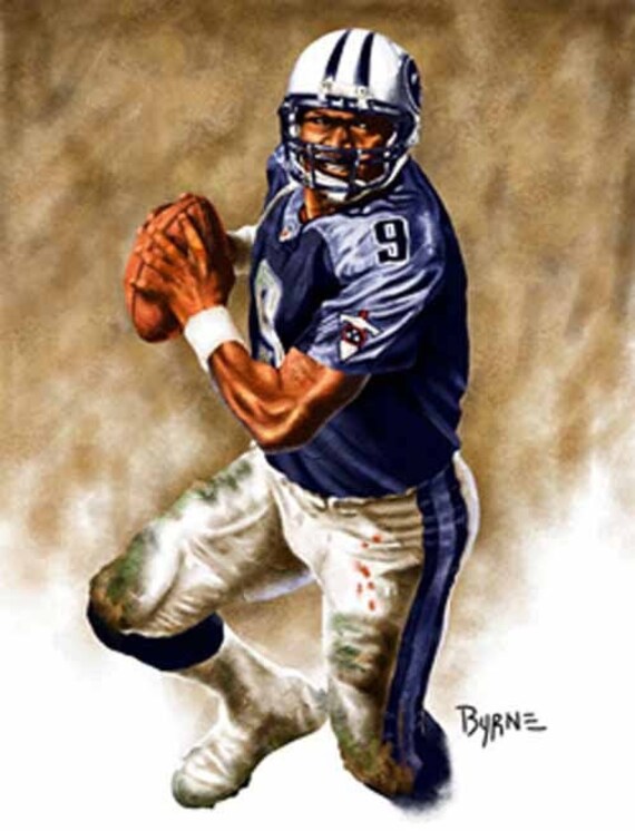 Steve Mcnair Limited Edition Giclee by James Byrne Tennessee