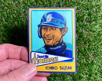 Ichiro Suzuki (2.5 x 3.5 inch) sticker card
