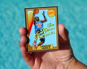 Lebron James 1987 Topps Sticker Card