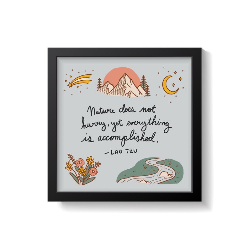 lao tsu art print