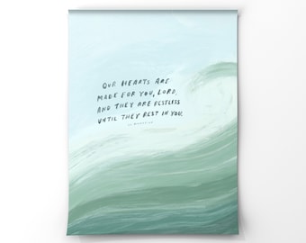 Restless Fine Art Print 8x10 no frame included