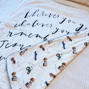 Wherever You Go Deluxe Bamboo Cotton Muslin Quilt