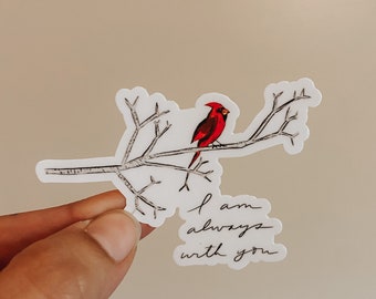 Cardinal Vinyl Sticker