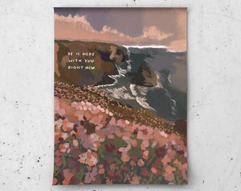 Here With You Now 8x10 Fine Art Print, no frame included