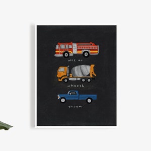 Cool Trucks Fine Art Print 8x10 *FRAME NOT INCLUDED