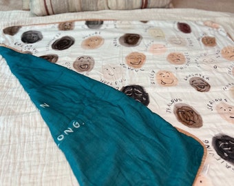 Feelings Bamboo/Cotton Muslin 8 Layer Blanket