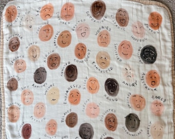 MINI* Feelings Blanket Bamboo Cotton Muslin