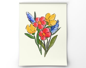 Flowers 8x10 Fine Art Print, no frame included