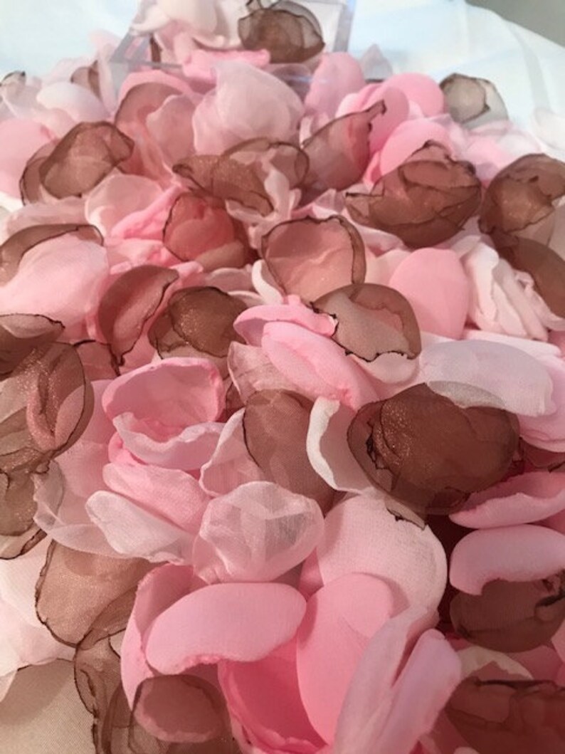 Fabric Petals Rose Petals Wedding Petals Flower Girl Etsy