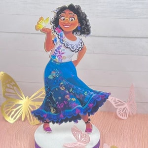 Encanto centerpiece • Maribel Madrigal Centerpiece• Encanto party • Encanto Centerpiece • Miracle  kids centerpieces