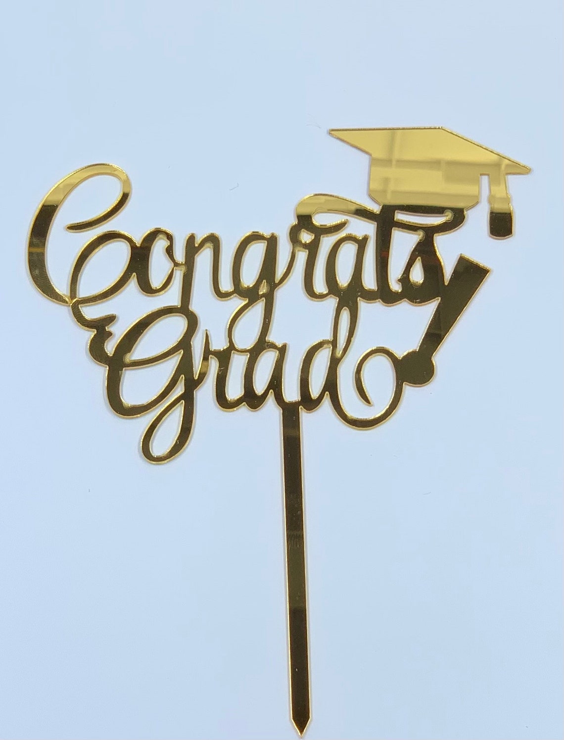 Graduation Cake Topper Graduation Acrylic Cake Topper Congratulations