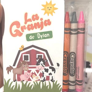 farm colorings books• kids coloring Books• custom coloring books• Kids party favors