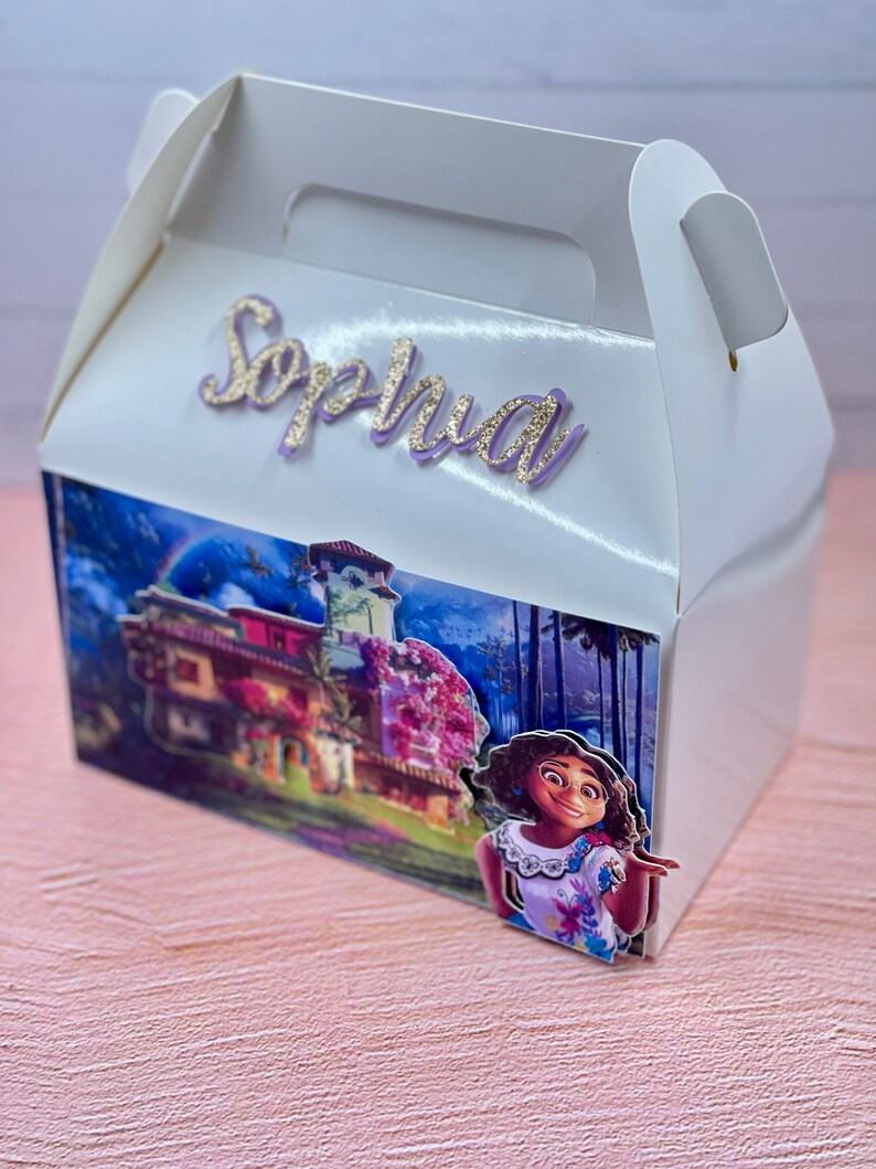 Encanto Favor Box Miracle Gable Box Encanto Party Favors Etsy